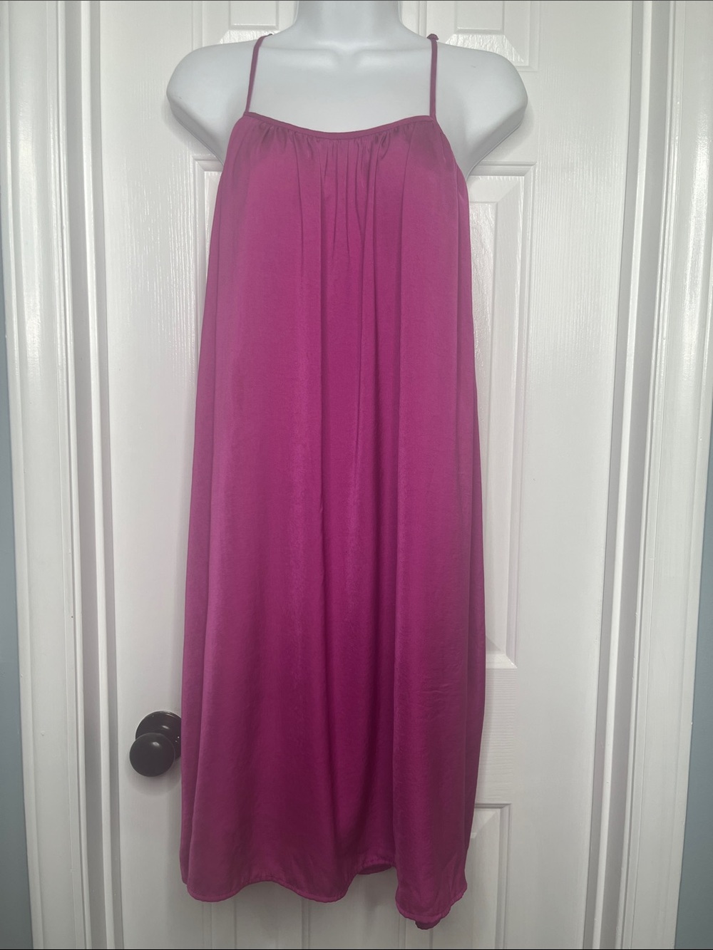 Banana Republic Parisian Plum Mini Shift Dress Size Small